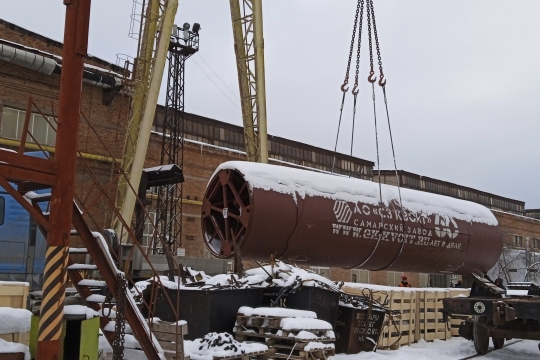 Отгружено полотнище стенки РВС-3000м3 в Оренбургскую область